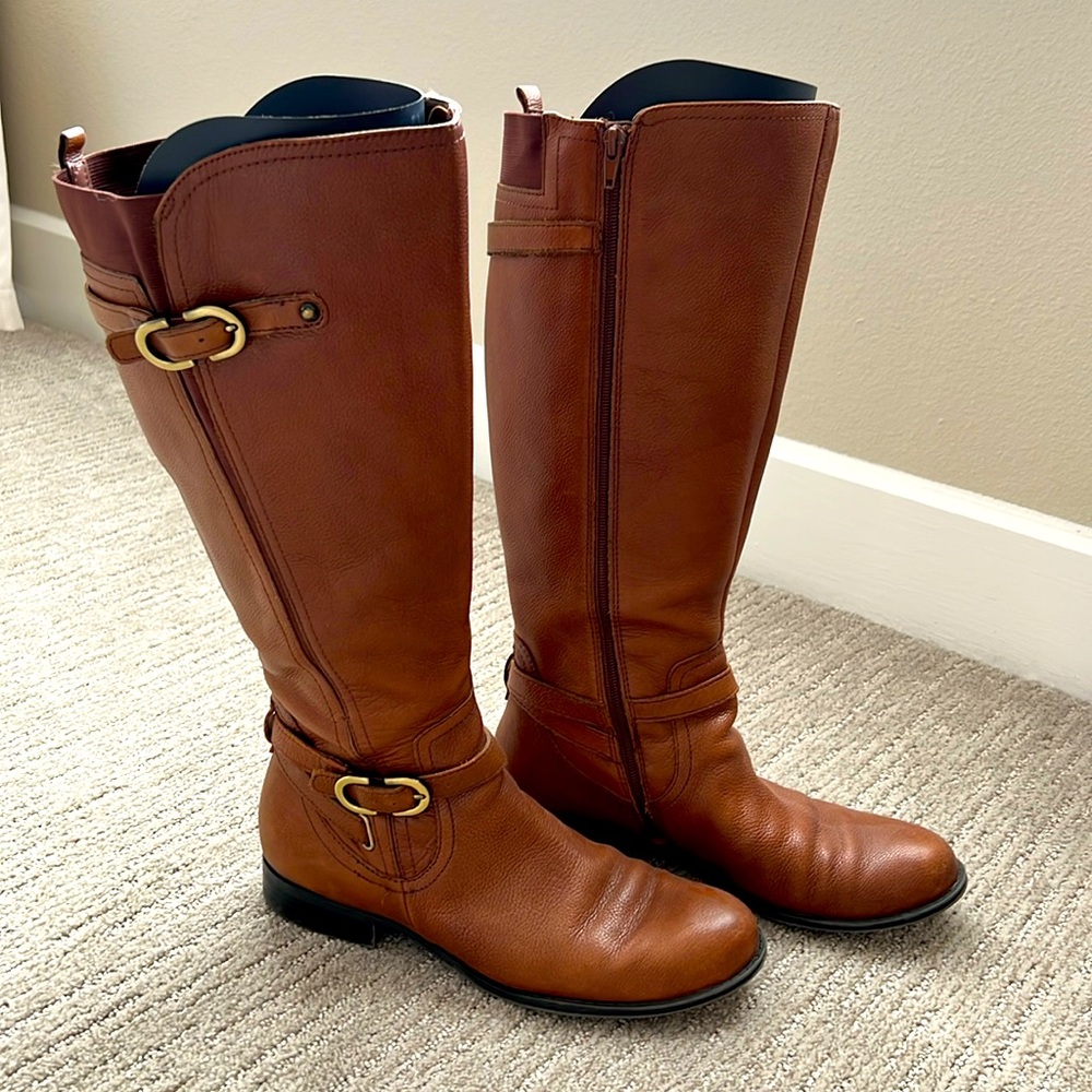 Naturalizer | Jennings Riding Boot | Wide Calf Size 9.5